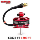 Moteur Brushless Outrunner Surpass Hobby C2822 2826 2830 2834 2838 V2 pour Quadricoptère Drone Avion Planeur Aile Fixe RC-7