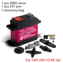 1X wasserdichtes Servo 20 kg 25 kg 30 kg 35 kg 40 kg Hochgeschwindigkeitsservo Metallgetriebe Digital Servo RC Baja Servo für 1/8 1/10 RC-Autos-11