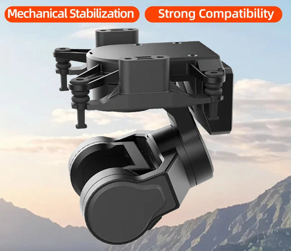 XF C-20T 3Axis Gimbal FPV Headtracker Module Increased Stability PTZ Head Tracking For O3 Air Unit FPV RC Drone Fixed Wing Car