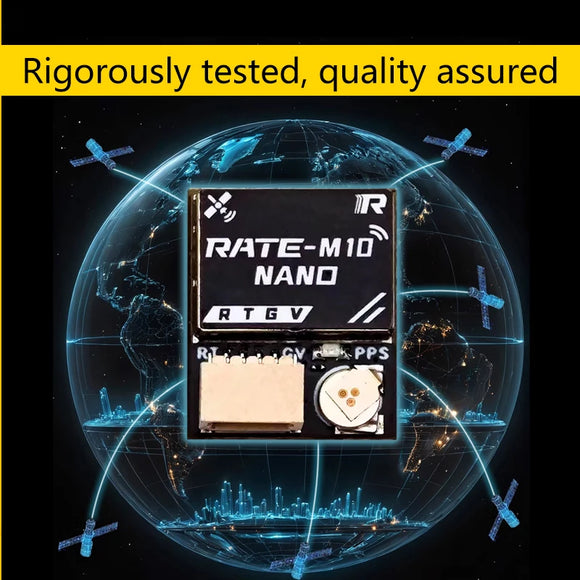Módulo GPS RATE M10 NANO Mini GPS de alta precisión para aviones RC FPV, carreras, drones y cuadricópteros de largo alcance.