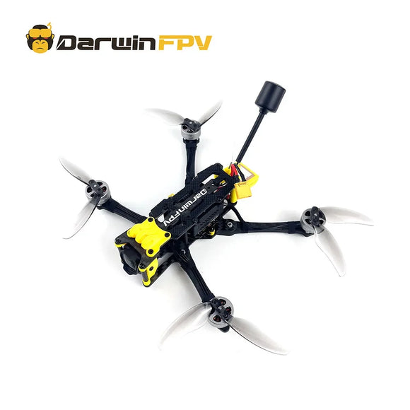 DarwinFPV  FoldApe4 4 Inch Folding Long Range FPV Drone F411 15A ELRS AIO Quadcopter