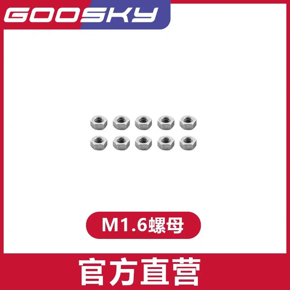 GOOSKY S1 Helicopter Spare Parts Main Blades Tail blade Canopy Tail Boom Main Shaft Set image 7