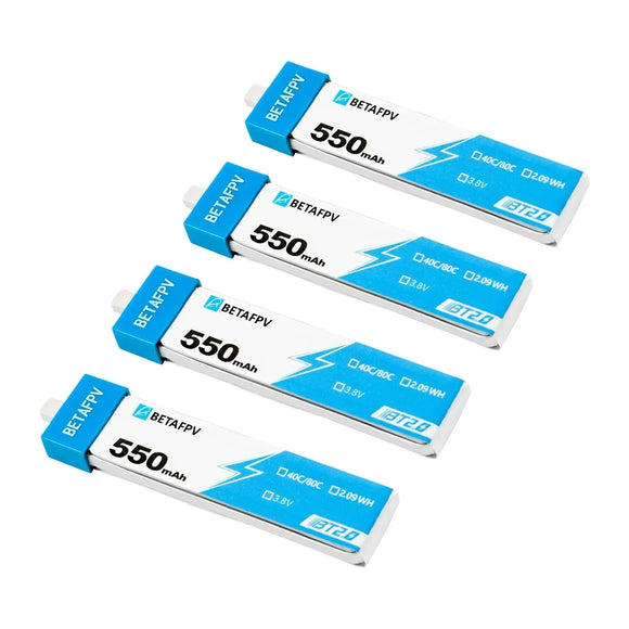 BETAFPV RC Battery BT2.0 550mAh 450mAh 1S BETAFPV FPV Kit Racing Drone Original  FPV Lipo BT2.0 Connector