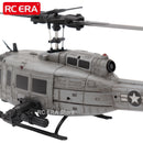 RC ERA C032 UH1 Huey Weathered Marine 6ch RC Helicopter with Optical Flow TOF Auto Stabilized Remote Control Hobby Toys for Boy