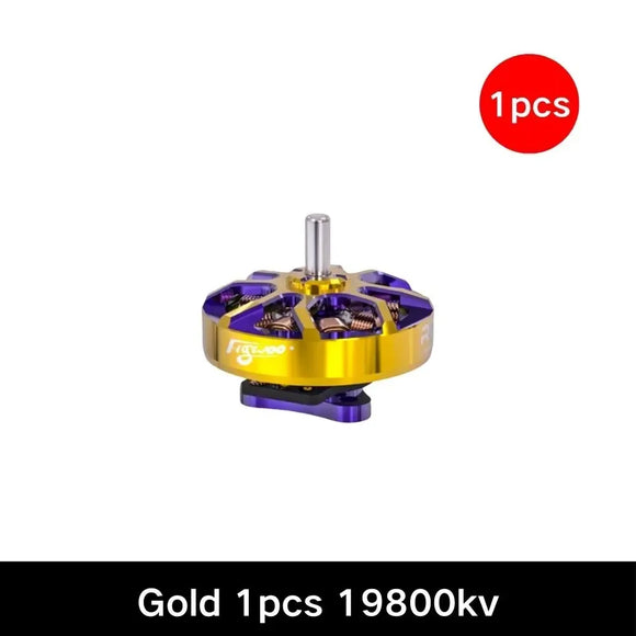 Flywoo ROBO 1002 FPV Motor Gold/Purple HighSpeed 19800KV/23500KV for Whoop Toothpick Drones Compact Size Racing Quadcopter Engin