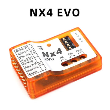 ZMR NX4 PRO EVO Flight Controller 3D Flight Gyroscope Balance For Fixed-wing Aircraft Support Rate/Hold/Gyro Off Mode - 0