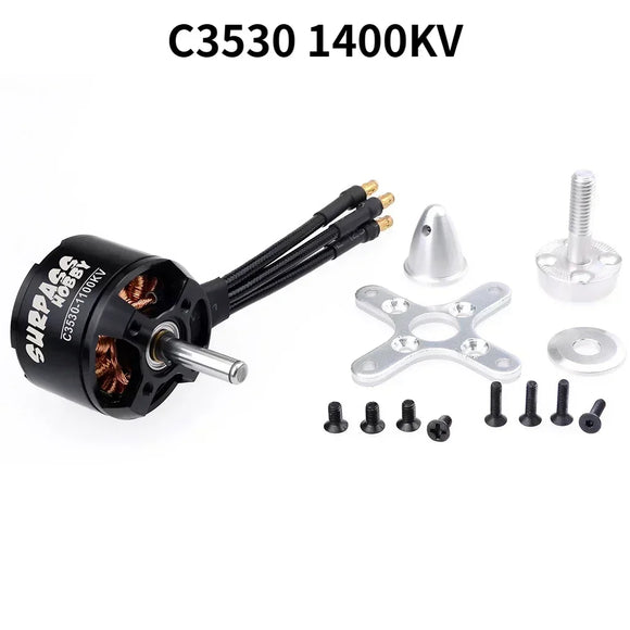 Moteur brushless SURPASS HOBBY 2822 2830 3530 3542 3548 4250 4260 5055 5065 pour avion RC à voilure fixe, drone de course FPV, quadricoptère