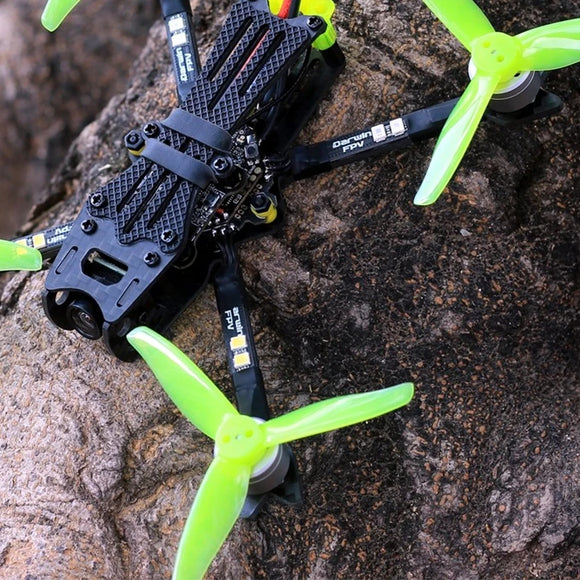 DarwinFPV Baby Ape 3 Inch 142mm Wheelbase Drone Quadcopter Frame KIT Carbon Fiber Arm 1104 4300KV Motor LED Board  RC FPV Parts