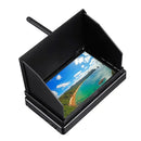 5.8G 48CH 4.3 Inch LCD 480x272 16:9 NTSC/PAL FPV Monitor Auto Search With OSD Build-in Battery for RC Drone-2