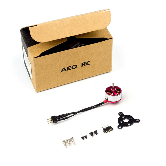 Motore brushless C05M 1104 3700KV con albero da 1,5 mm, motore brushless outrunner per aeromobili RC, aerei e multicotteri.