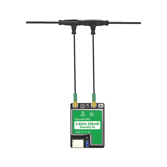 IFlight ExpressLRS ELRS 2.4G/ 868MHz /900MHz True Dual-Antenna Diversity Receiver for RC FPV Drone