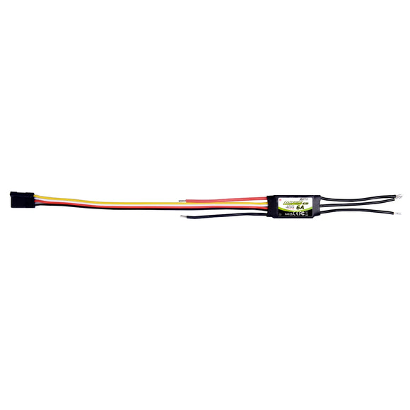 ZTW Mantis G2 6A ESC 2-3S Built-in Switching BEC 5V/3A Brushless Speed Controller For RC Airplane Aircraft Fixed-wing Drone