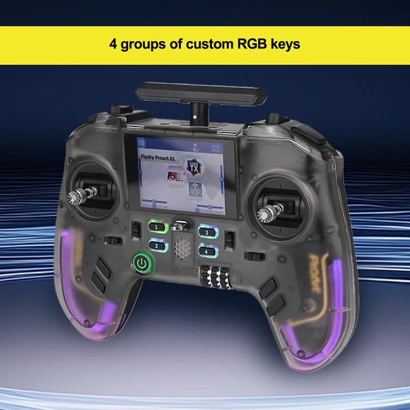 Flysky ProArt pa01 Double loop Colorful H7 controller remote control drone mini Hall assembly with built-in 500mw