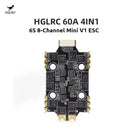 HGLRC H743 8S MINI V1 60A 4IN1 6S 8bit FPV ESC MINI Flight Controller Dual-BEC Modular With Gyro 20x20mm DIY FPV Drone For Adult-3