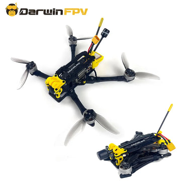 DarwinFPV DarwinFPV FoldApe4 4 Inch Folding Long Range FPV Drone F411 15A ELRS AIO Quadcopter - FPV Parts at ZoneFPV