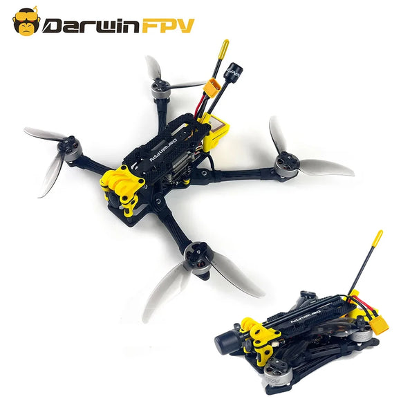 DarwinFPV DarwinFPV FoldApe4 4 Inch Folding Long Range FPV Drone F411 15A ELRS AIO Quadcopter - FPV Parts at ZoneFPV