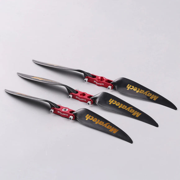 Mayatech 8MM Package for sale model aircraft metal folding propeller + folding nylon propeller fixed wing propeller clamp seat
