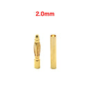 5Pairs Gold Plated Brass Banana Connectors RC Toys Plug Lipo Battery To Electronic ESC Motor DIY Accessories 2/3/3.5/4/5/6/8mm-7