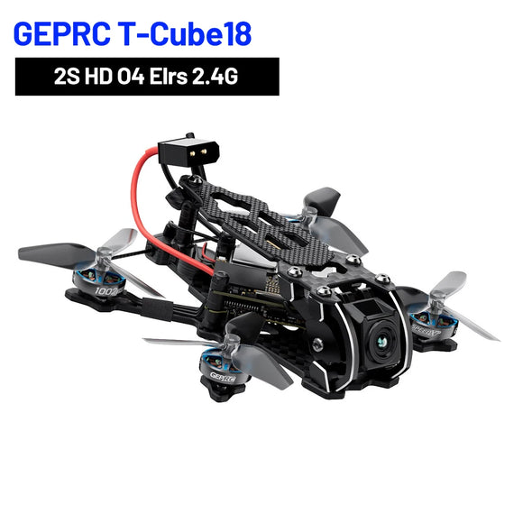 GEPRC T-Cube18 1-2S Analog ELRS2.4G / HD O4 Elrs 2.4G 1.8Inch FPV Quadcopter TAKER F411-12A Mini RC Quadcopter Freestyle Drones