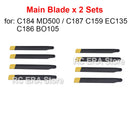 2 Sets RC ERA Main Rotor Blades for C032 UH1 Huey C138 Pro Bell206 C184 MD500 C186 C187 C189 C190 RC Helicopter Parts image 5