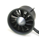 QX-MOTOR Ventola intubata da 70 mm a 12 pale EDF con motore brushless 6S, utilizza ESC da 100 A, adatta per jet, elicotteri, droni e parti ad ala fissa-2