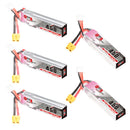 GNB 2S 7.6V 450mAh 80C/160C HV Lipo Battery With XT30 For Racing Drone FPV Quadcopter Helicopter Parts 7.6V Battery