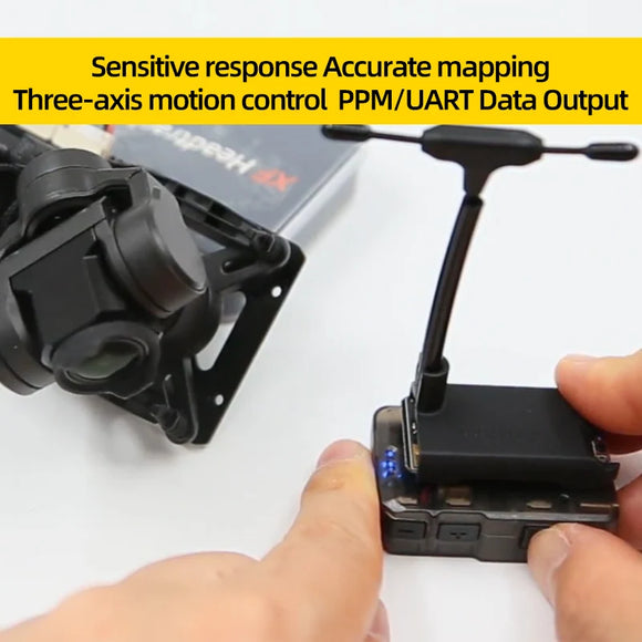 XF Robot Headtracker Module FPV Three Axis Module PPM/UART Output For DJI O3/DJI Vista/Caddx Avatar/Moomlight VTX RC FPV Drone