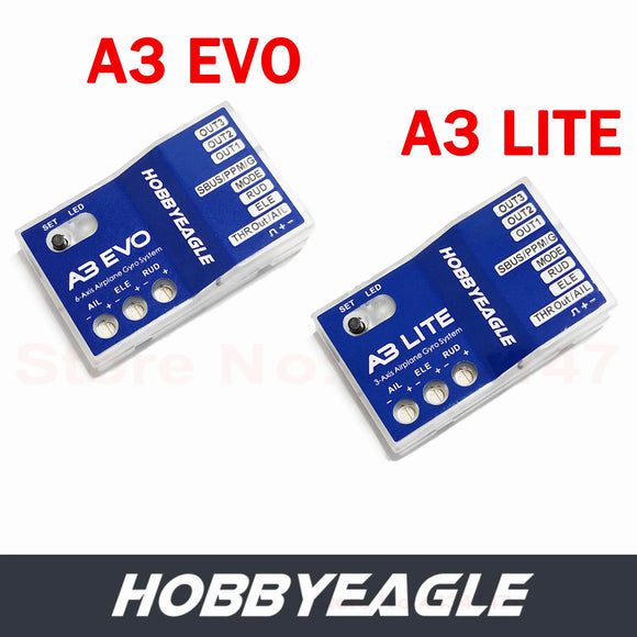 Hobby Hobby Eagle A3 V2 / HobbyEagle A3-L V2 Aeroplane Flight Controller Stabilizer 3 Axis Gyro For Airplane Fixed-wing CopterFC - Flight Controllers at ZoneFPV