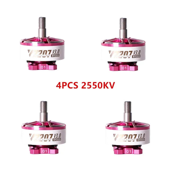 Newest T-MOTOR TMOTOR Velox V3.0 2207 Brushless Motor 6S 1750/1950/2050KV 4S 2550KV For FPV Racing Drone