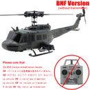 RC ERA C032 UH1 Huey Weathered Marine 6ch RC Helicopter with Optical Flow TOF Auto Stabilized Remote Control Hobby Toys for Boy
