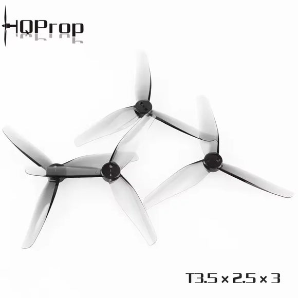 4Pairs HQProp T3.5X2.5X3 3.5inch Propeller 3525 1.5mm Shaft 3-Blade Props For iFlight iH3 RC DIY FPV Racing Drone HQ Prop
