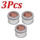 1-14Pcs Soldering Iron Tip Cleaner Desoldering Ball Cleaning Nozzle Tip Clean Brass Wire Sponge Copper Wire Cleaner Ball Tools