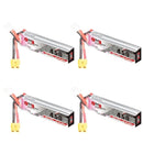 GNB 2S 7.6V 450mAh 80C/160C HV Lipo Battery With XT30 For Racing Drone FPV Quadcopter Helicopter Parts 7.6V Battery