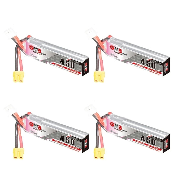 GNB 2S 7.6V 450mAh 80C/160C HV Lipo Battery With XT30 For Racing Drone FPV Quadcopter Helicopter Parts 7.6V Battery
