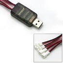 Caricabatterie USB CX405 PH2.0 a 4 canali, interfaccia mCPX adatta per caricabatterie al litio 1S, caricabatterie ad alta tensione da 4,35 V.-2