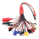 Limited Clearance AIO Charging Cable 4.0mm Banana Adapter Connector for Imax B6 B6AC Lipo Battery-8