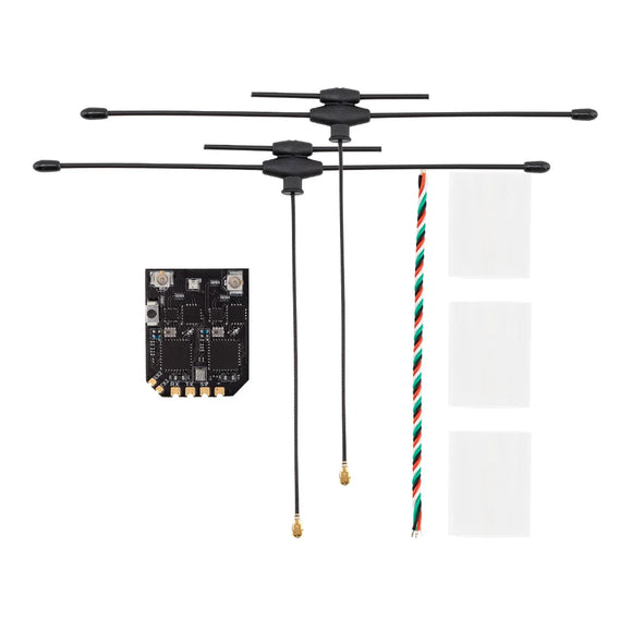 Radiomaster XR4 Gemini Xrossband Dual-Band T Antenna Receiver