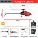 Wltoys XK K110s RC Helicopter BNF 2.4G 6CH 3D 6G System Brushless Motor RC Quadcopter Remote Control Drone Toys For Kids Gifts