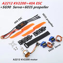 Brushless Motor A2212 2212 2200KV / 1400KV 40A ESC 6035 / 8060 Propeller SG90 9G Micro Servo for RC Fixed Wing Plane Helicopter-8
