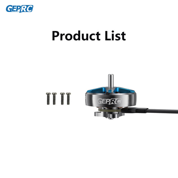 GEPRC SPEEDX2 1002 25000KV 18000KV Motor Suitable T-Cube18 Drone DIY RC FPV Quadcopter Freestyle 1.6-2 Inch Drones Accessories