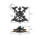 FLYWOO Flybee 16 HD O4 2S Ultralight FPV Drone 1003 14800KV F405 BGA Flight Control WITH O4 Air Unit Mini RC Drone Quadcopter-5