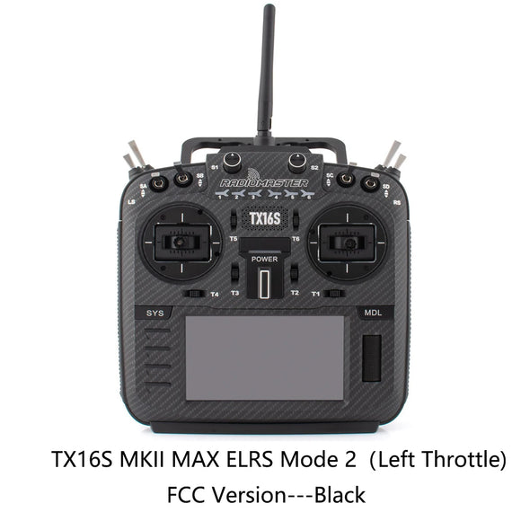 RadioMaster TX16S MKII MAX Radio Control System ExpressLRS Multi-protocol 4in1