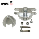 1PC CNC Aluminum Alloy Folding Propeller Spinner Dia28-48 Shaft3.0/3.17/4.0/5.0/6.0mm Props Cover Shell For RC Fixed Wing Glider