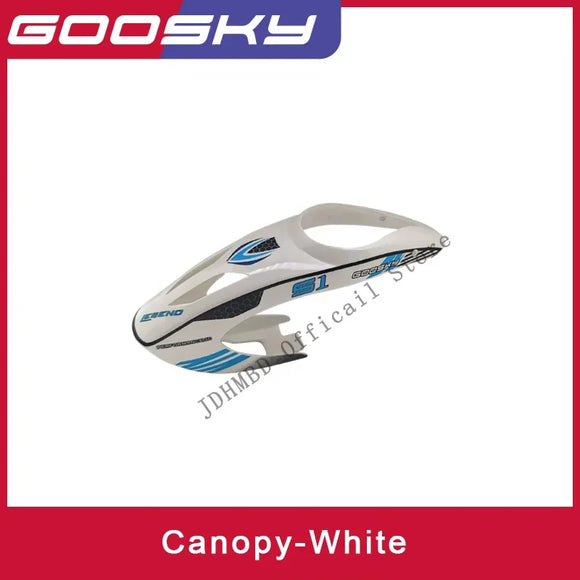 GOOSKY S1 Helicopter Spare Parts Main Blades Tail blade  Canopy Tail Boom Main Shaft Set