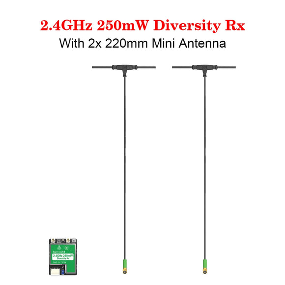 IFlight ExpressLRS ELRS 2.4G/ 868MHz /900MHz True Dual-Antenna Diversity Receiver for RC FPV Drone