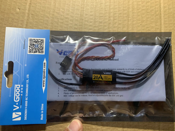 V-GOOD VGOOD Airplane32 Plus(New) 32Bits Brushless ESC 6A 15A 40A 60A 80A 100A 120A 150A BEC SBEC for RC Airplane Fixed-Wing