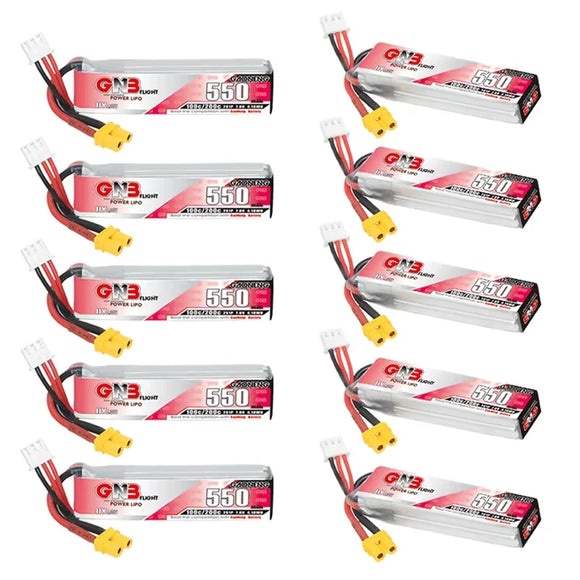 GNB HV 7.6V 550mAh 100C/200C Lipo Battery Tinyhawk For RC Helicopter Quadcopter FPV Racing Drone Spare Parts 2S Battery
