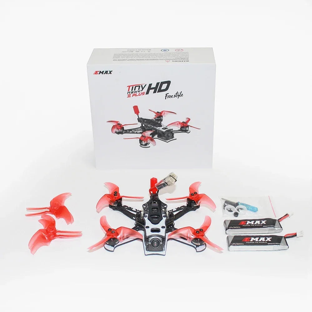 Emax Tinyhawk III Plus Freestyle FPV Drone 2.4G ELRS HD Zero Analog 2S ...