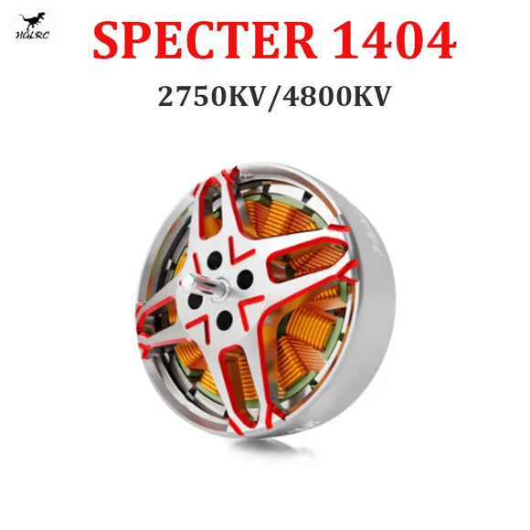 HGLRC SPECTER 1404 2750KV/4800KV 4-6S Brushless Motor for FPV Freestyle 2inch Cinewhoop 4inch Toothpick Drones
