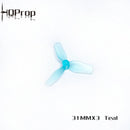Hqprop Elica ultraleggera da 31 mm x 3 pollici (1,2 pollici) Eliche a 3 pale da 1,2 x 1,1 x 3 con albero da 1 mm per droni RC FPV Freestyle Micro FPV Tinywhoop-2